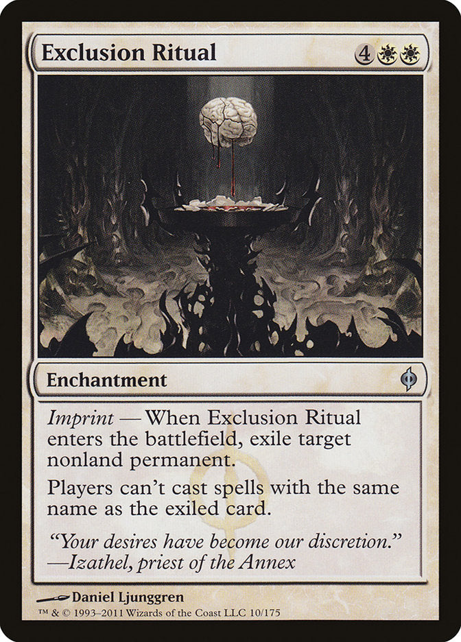 Exclusion Ritual [New Phyrexia] | Shuffle n Cut Hobbies & Games