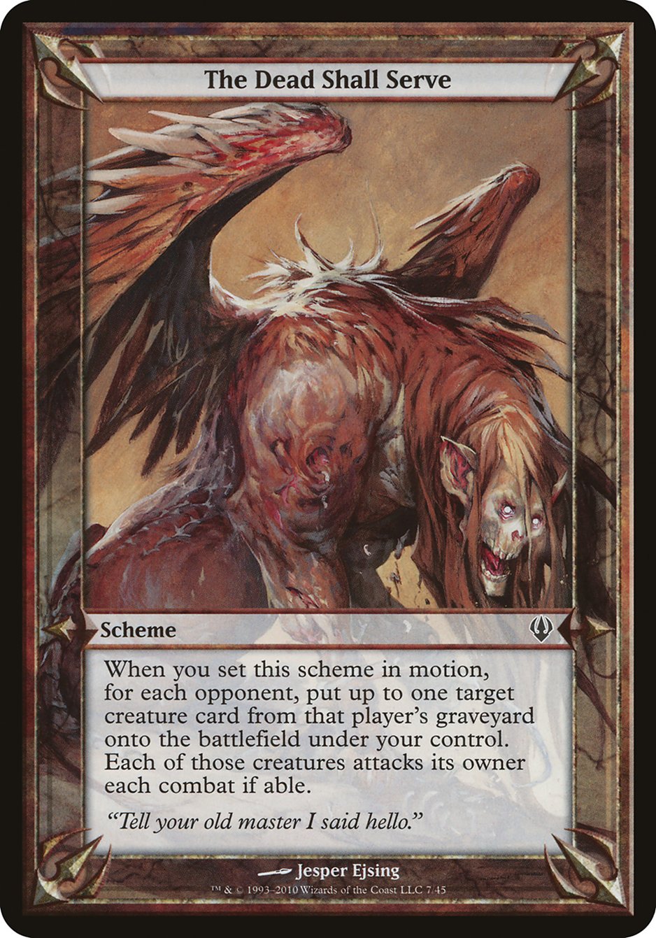 The Dead Shall Serve (Schemes) [Archenemy Schemes] | Shuffle n Cut Hobbies & Games