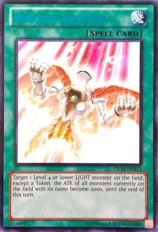 Photon Booster (Blue) [DL18-EN013] Rare | Shuffle n Cut Hobbies & Games