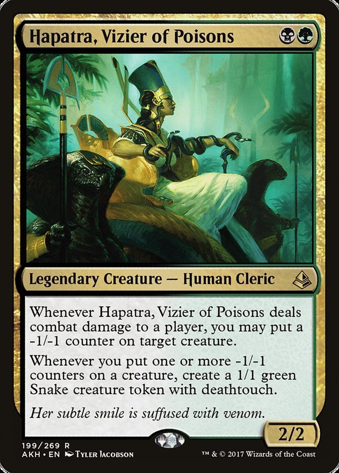 Hapatra, Vizier of Poisons [Amonkhet] | Shuffle n Cut Hobbies & Games