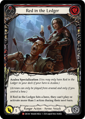 Red in the Ledger [ARC043] Unlimited Edition Rainbow Foil | Shuffle n Cut Hobbies & Games