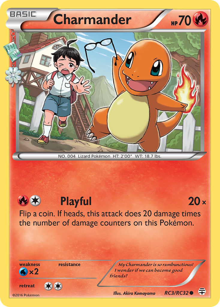 Charmander (RC3/RC32) [XY: Generations] | Shuffle n Cut Hobbies & Games