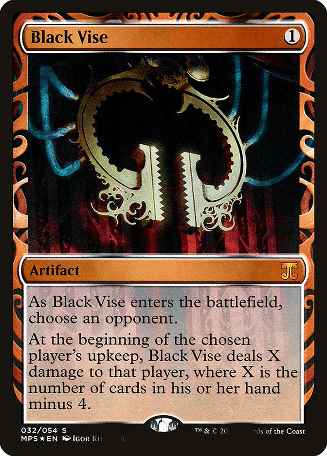 Black Vise [Kaladesh Inventions] | Shuffle n Cut Hobbies & Games