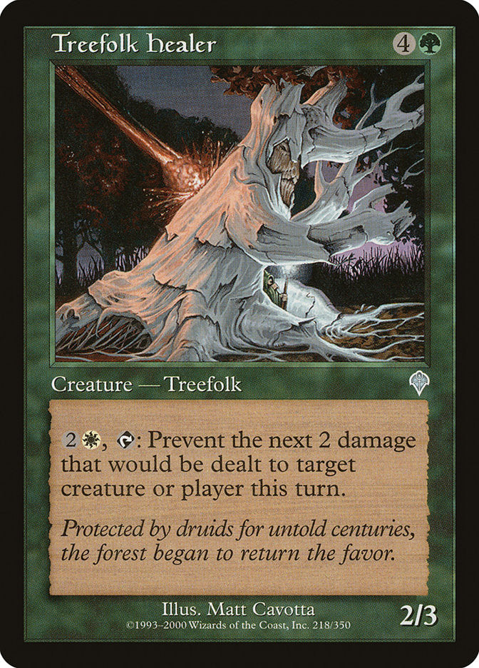 Treefolk Healer [Invasion] | Shuffle n Cut Hobbies & Games