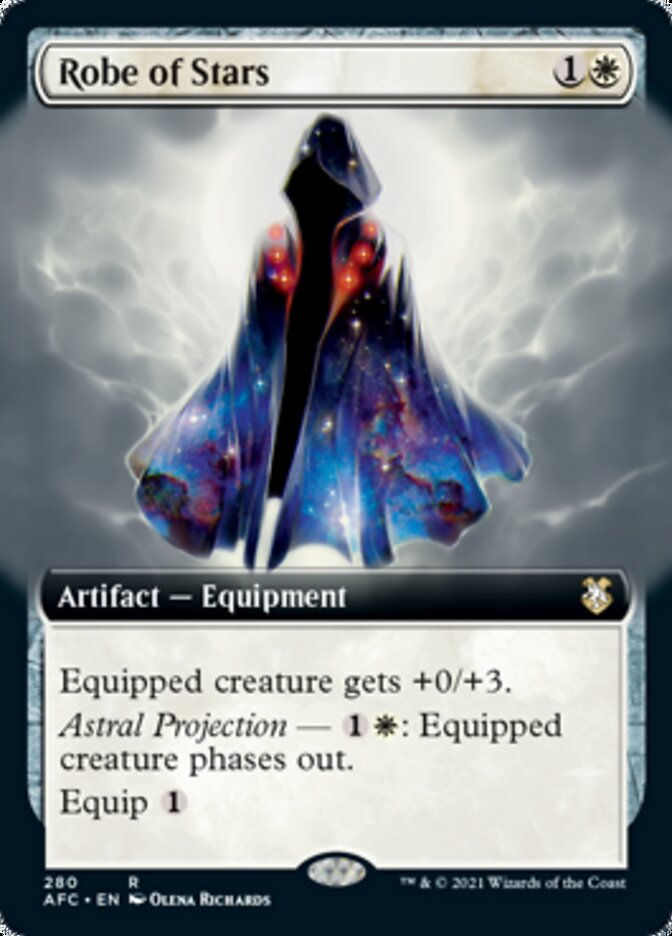 Robe of Stars (Extended Art) [Dungeons & Dragons: Adventures in the Forgotten Realms Commander] | Shuffle n Cut Hobbies & Games