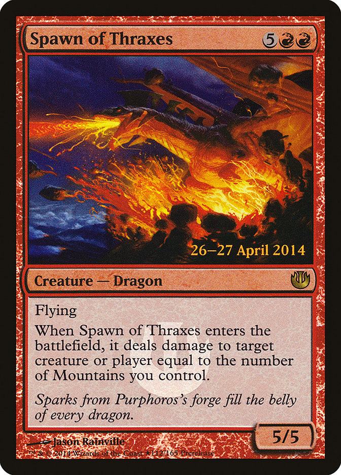Spawn of Thraxes [Journey into Nyx Prerelease Promos] | Shuffle n Cut Hobbies & Games