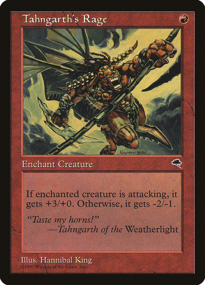 Tahngarth's Rage [Tempest] | Shuffle n Cut Hobbies & Games
