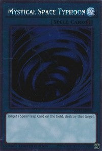 Mystical Space Typhoon [NKRT-EN040] Platinum Rare | Shuffle n Cut Hobbies & Games