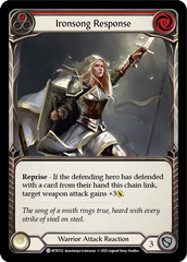 Ironsong Response (Red) [U-WTR132] (Welcome to Rathe Unlimited)  Unlimited Normal | Shuffle n Cut Hobbies & Games