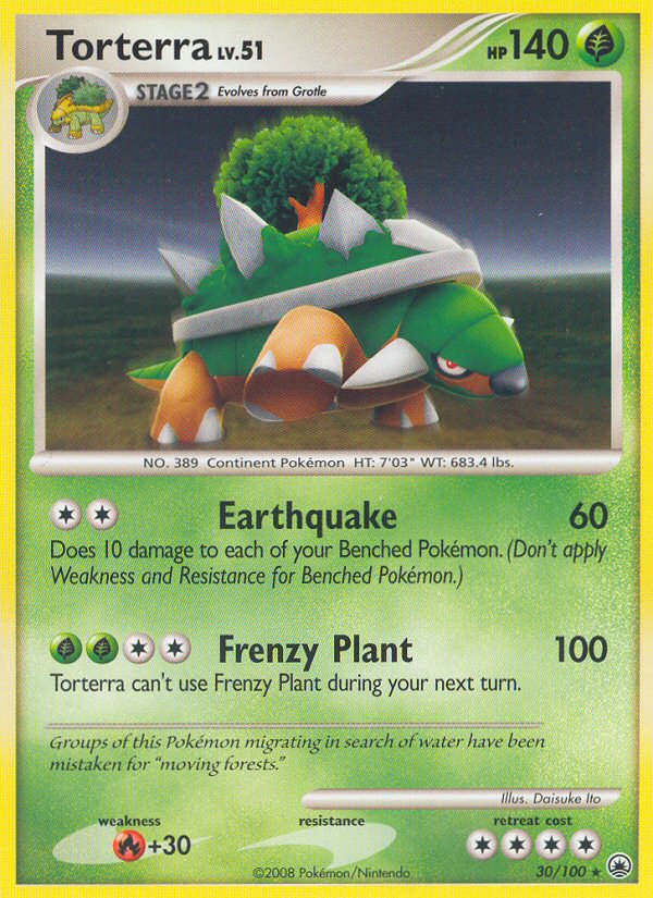 Torterra (30/100) [Diamond & Pearl: Majestic Dawn] | Shuffle n Cut Hobbies & Games