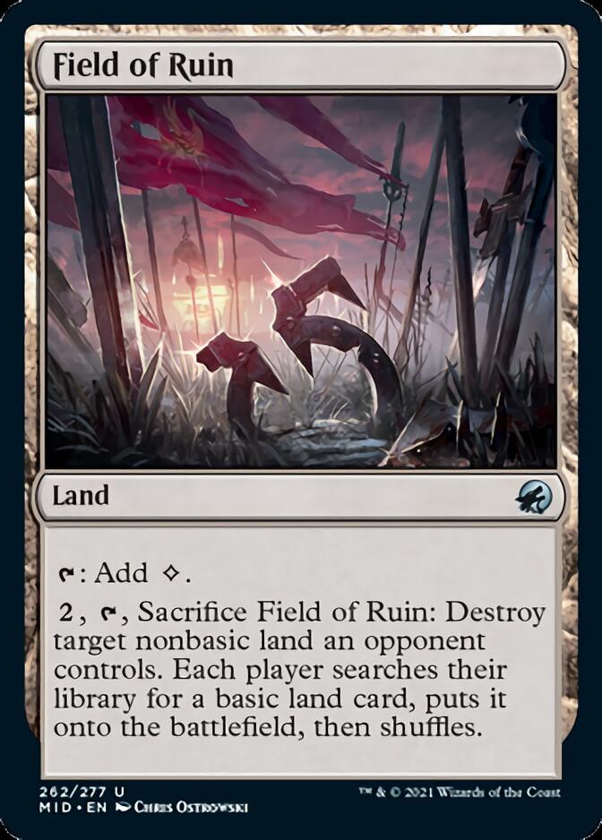 Field of Ruin [Innistrad: Midnight Hunt] | Shuffle n Cut Hobbies & Games