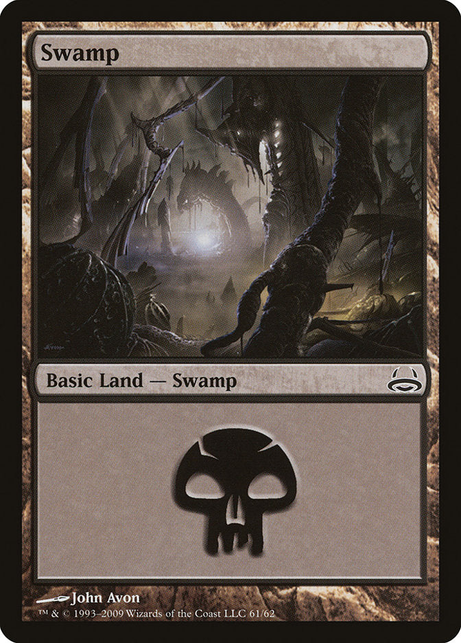 Swamp (61) [Duel Decks: Divine vs. Demonic] | Shuffle n Cut Hobbies & Games