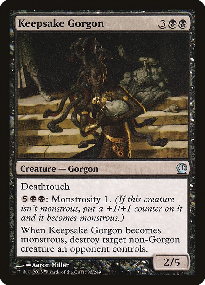 Keepsake Gorgon [Theros] | Shuffle n Cut Hobbies & Games
