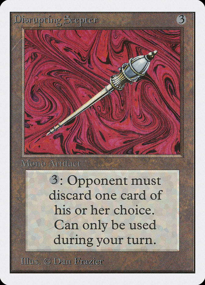 Disrupting Scepter [Unlimited Edition] | Shuffle n Cut Hobbies & Games