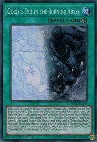 Good & Evil in the Burning Abyss [SECE-EN086] Super Rare | Shuffle n Cut Hobbies & Games