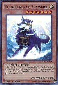 Thunderclap Skywolf [SECE-EN036] Super Rare | Shuffle n Cut Hobbies & Games