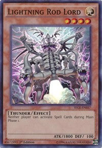 Lightning Rod Lord [SECE-EN037] Super Rare | Shuffle n Cut Hobbies & Games