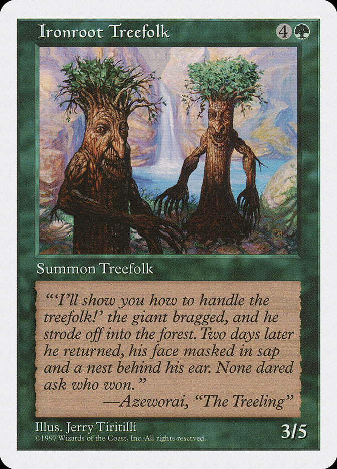 Ironroot Treefolk [Fifth Edition] | Shuffle n Cut Hobbies & Games