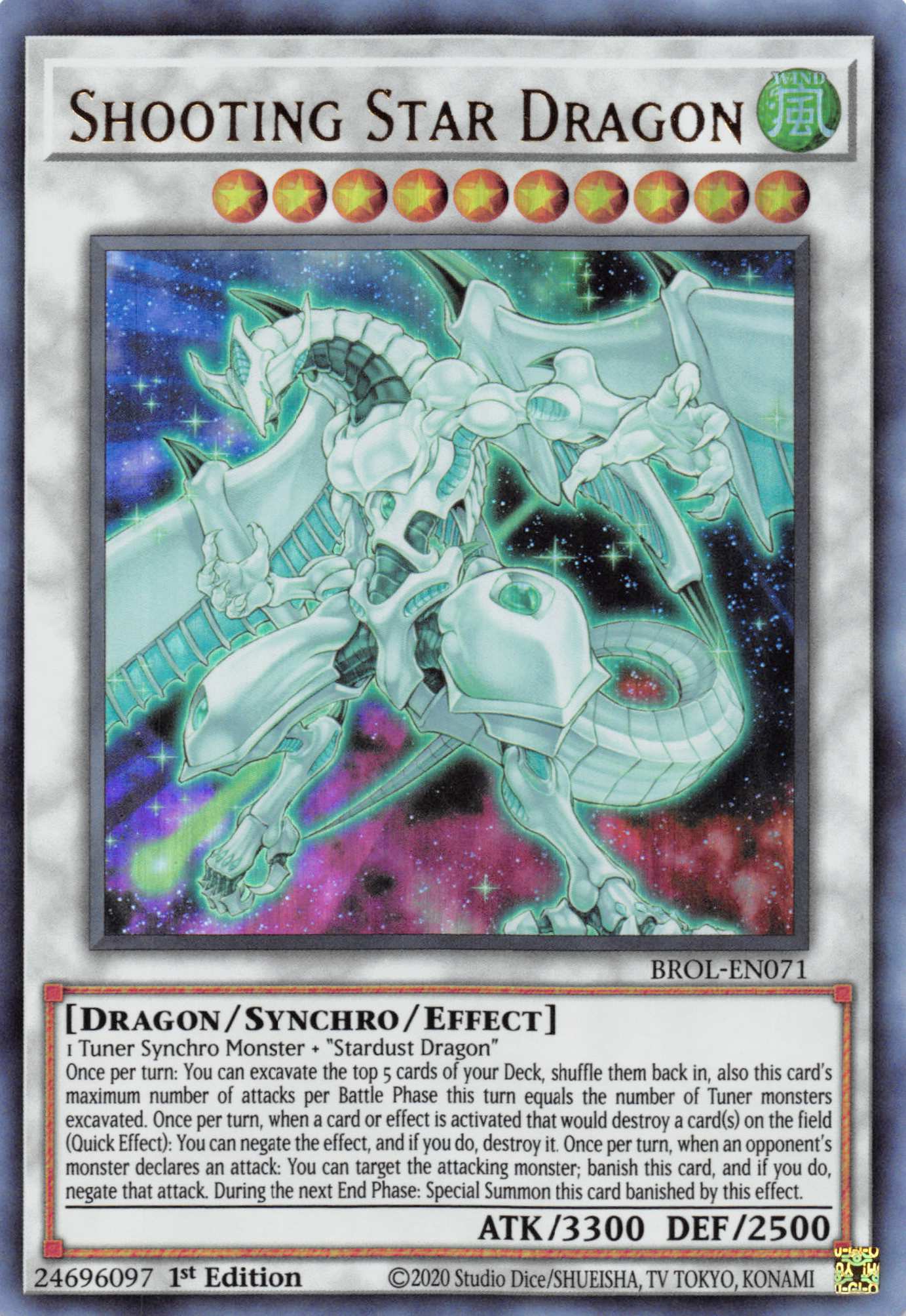 Shooting Star Dragon [BROL-EN071] Ultra Rare | Shuffle n Cut Hobbies & Games