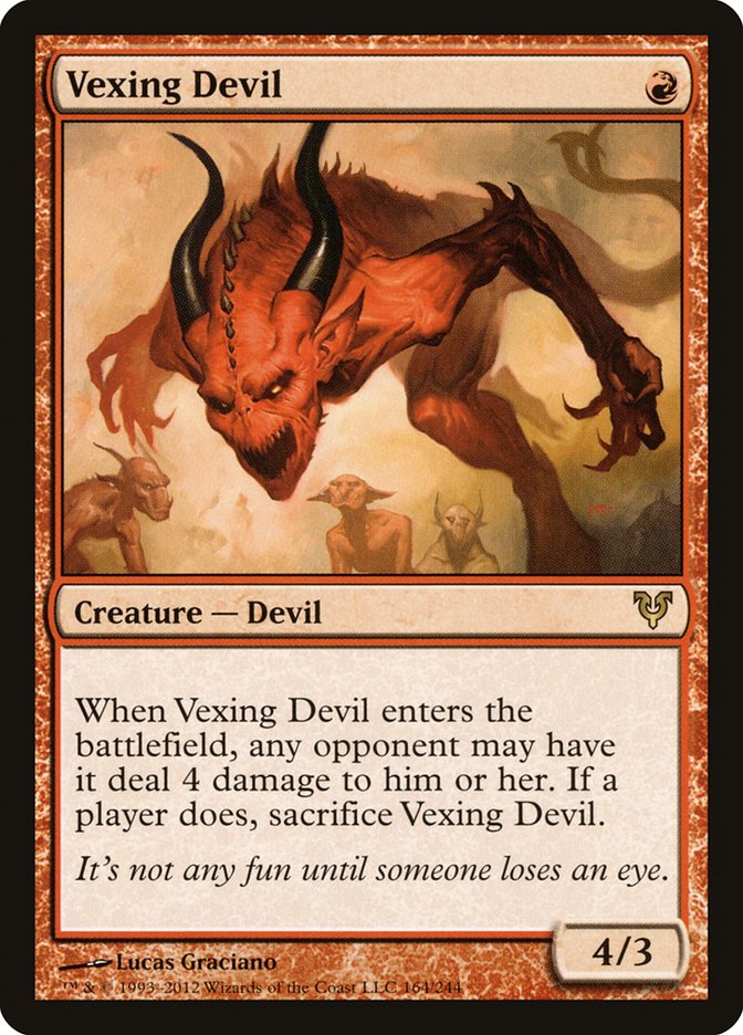Vexing Devil [Avacyn Restored] | Shuffle n Cut Hobbies & Games
