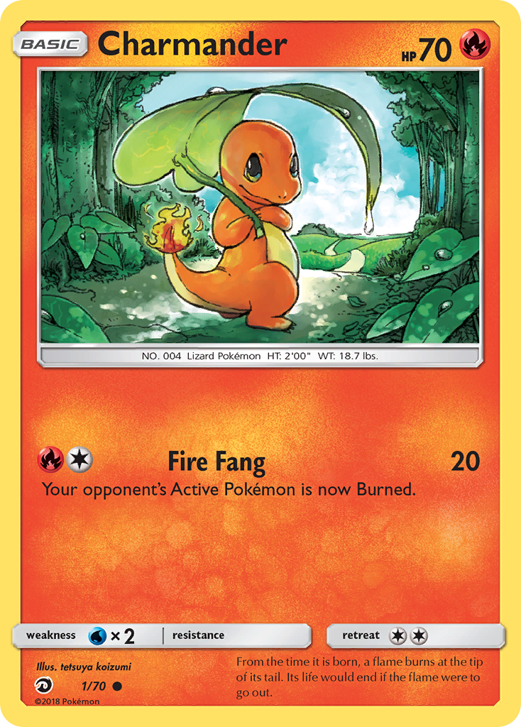 Charmander (1/70) [Sun & Moon: Dragon Majesty] | Shuffle n Cut Hobbies & Games