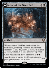 Altar of the Wretched // Wretched Bonemass [The Lost Caverns of Ixalan Commander] | Shuffle n Cut Hobbies & Games