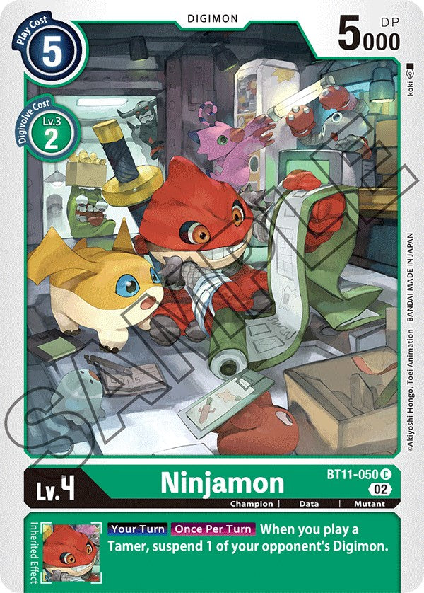 Ninjamon [BT11-050] [Dimensional Phase] | Shuffle n Cut Hobbies & Games
