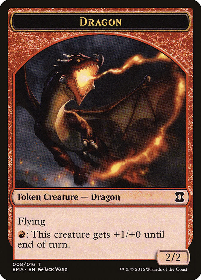Dragon Token [Eternal Masters Tokens] | Shuffle n Cut Hobbies & Games