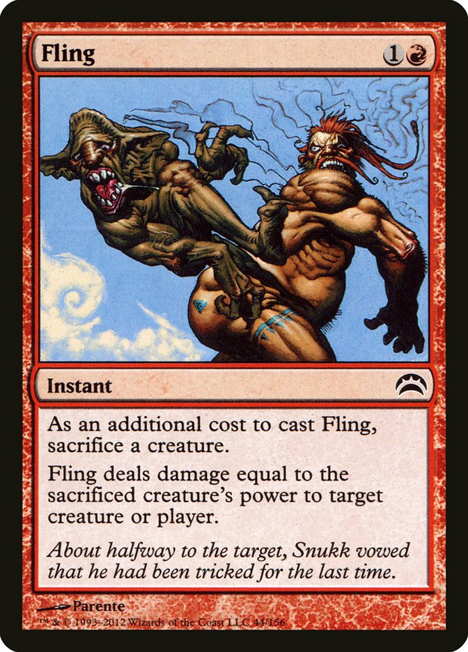 Fling [Planechase 2012] | Shuffle n Cut Hobbies & Games
