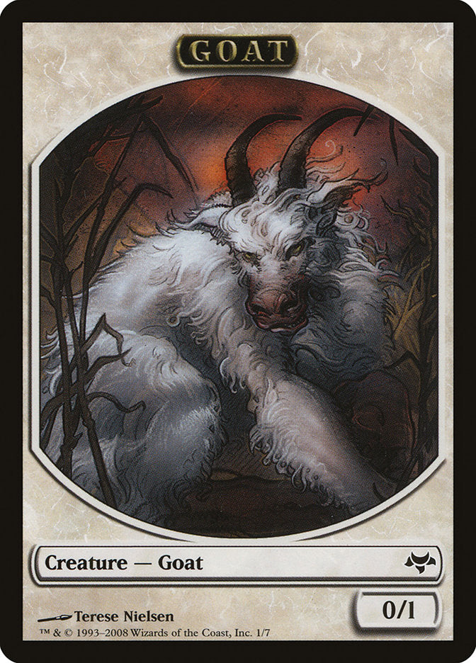 Goat Token [Eventide Tokens] | Shuffle n Cut Hobbies & Games