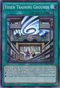 Yosen Training Grounds [THSF-EN008] Super Rare | Shuffle n Cut Hobbies & Games