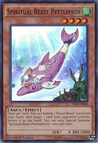 Spiritual Beast Pettlephin [THSF-EN026] Super Rare | Shuffle n Cut Hobbies & Games