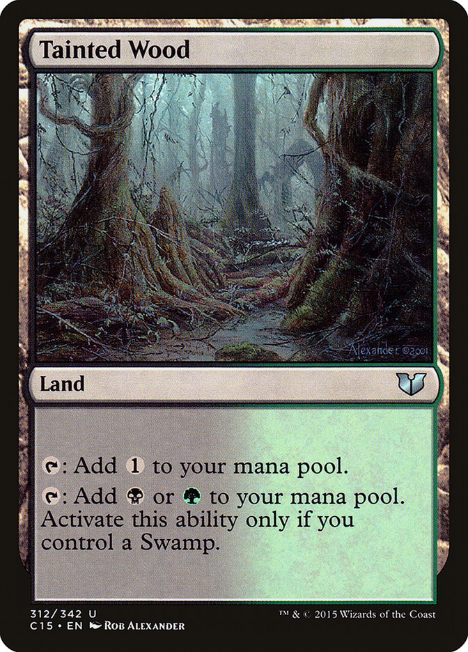 Tainted Wood [Commander 2015] | Shuffle n Cut Hobbies & Games