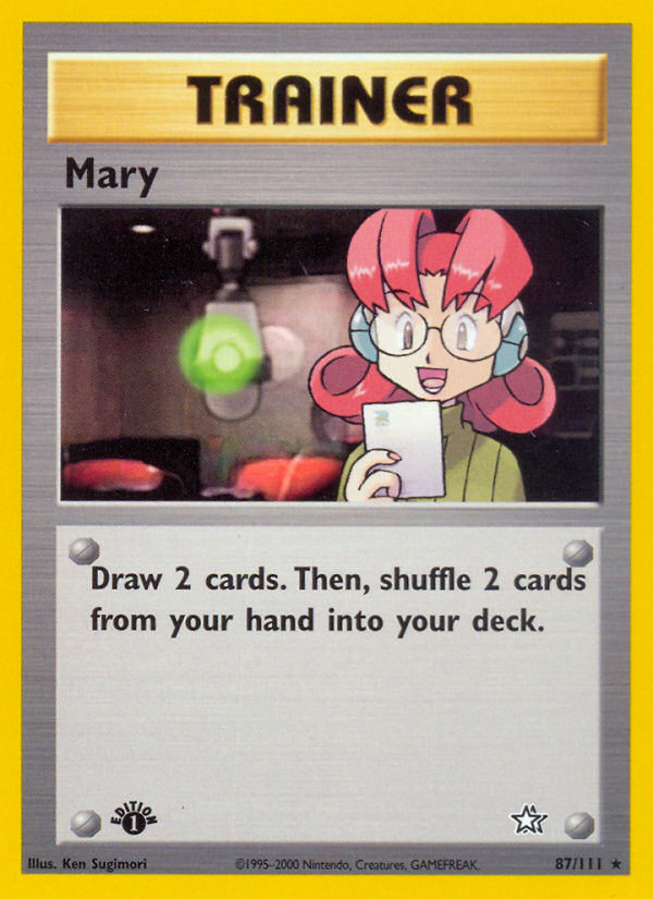 Mary (87/111) [Neo Genesis 1st Edition] | Shuffle n Cut Hobbies & Games