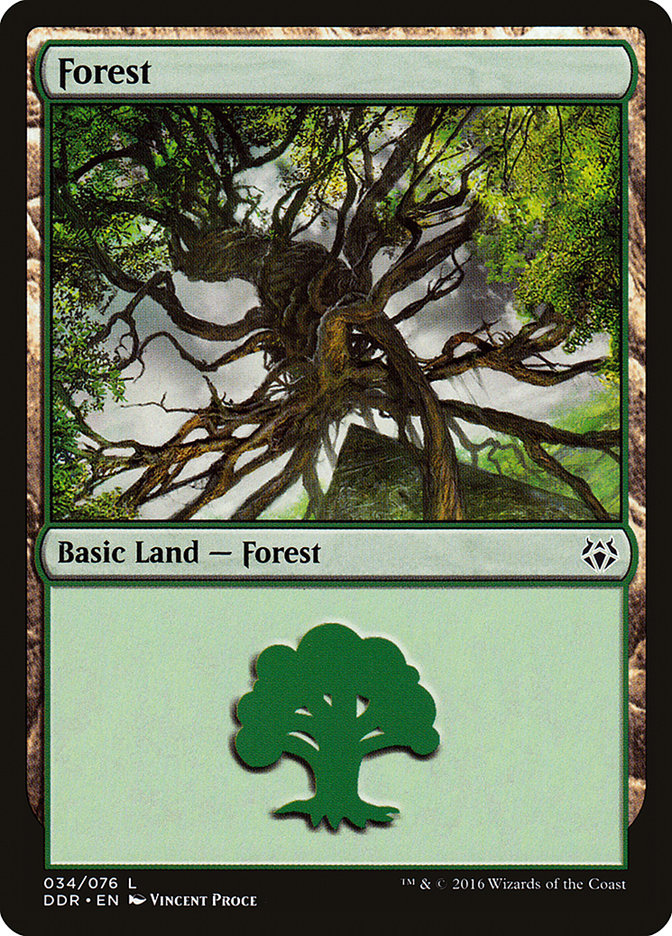 Forest (34) [Duel Decks: Nissa vs. Ob Nixilis] | Shuffle n Cut Hobbies & Games