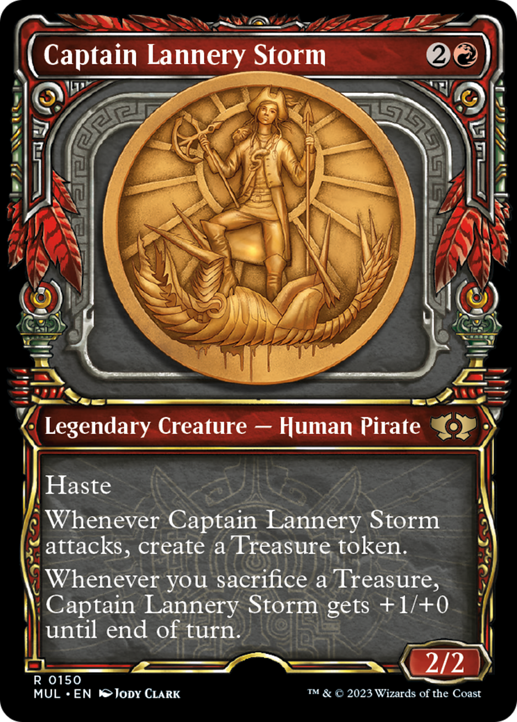 Captain Lannery Storm (Halo Foil) [Multiverse Legends] | Shuffle n Cut Hobbies & Games