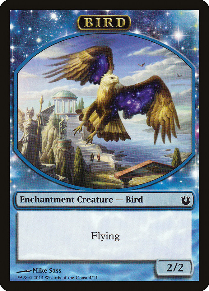 Bird Token (4/11) [Born of the Gods Tokens] | Shuffle n Cut Hobbies & Games