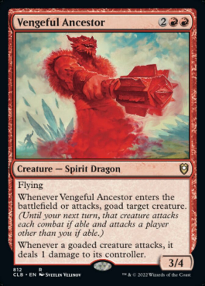 Vengeful Ancestor [Commander Legends: Battle for Baldur's Gate] | Shuffle n Cut Hobbies & Games