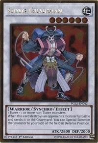 Goyo Guardian [PGL2-EN042] Gold Rare | Shuffle n Cut Hobbies & Games