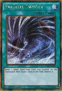 Parallel Twister [PGL2-EN019] Gold Secret Rare | Shuffle n Cut Hobbies & Games