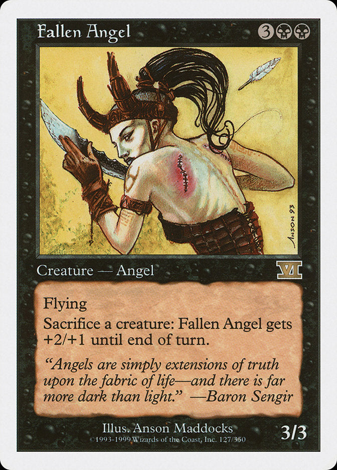 Fallen Angel [Classic Sixth Edition] | Shuffle n Cut Hobbies & Games