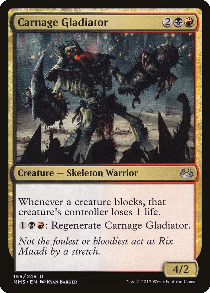 Carnage Gladiator [Modern Masters 2017] | Shuffle n Cut Hobbies & Games