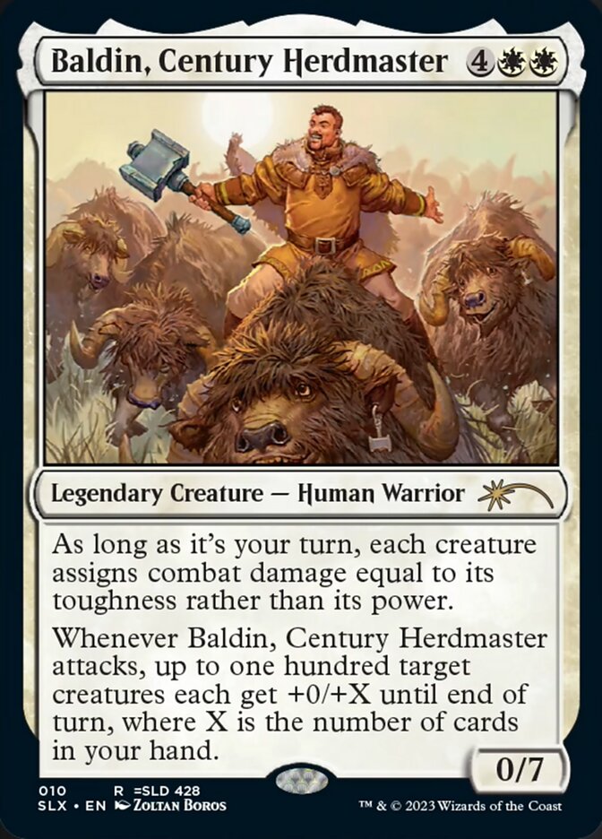 Baldin, Century Herdmaster [Secret Lair: Universes Within] | Shuffle n Cut Hobbies & Games