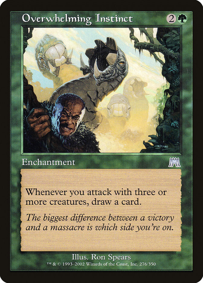Overwhelming Instinct [Onslaught] | Shuffle n Cut Hobbies & Games