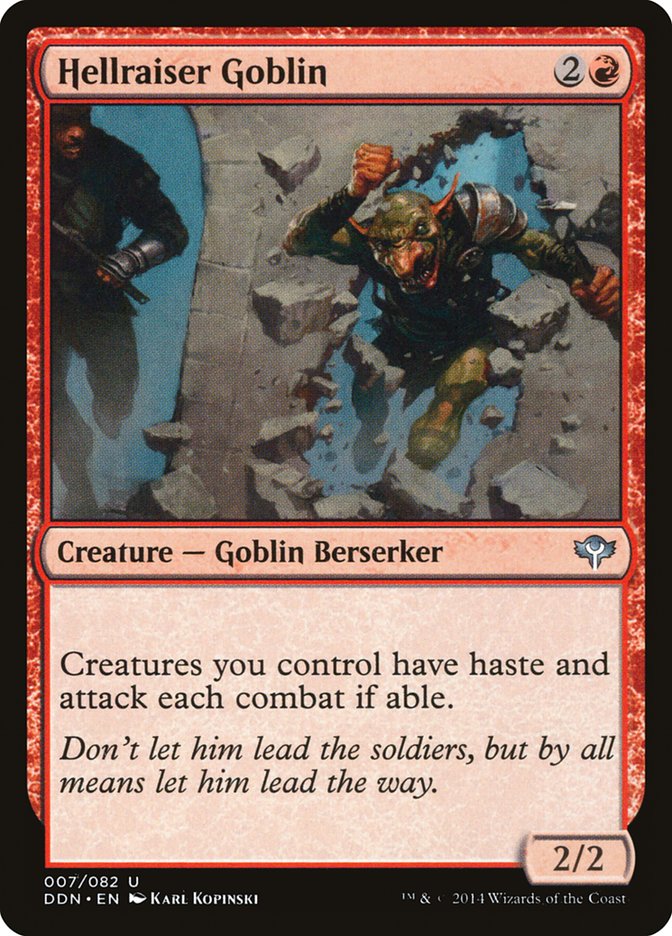 Hellraiser Goblin [Duel Decks: Speed vs. Cunning] | Shuffle n Cut Hobbies & Games