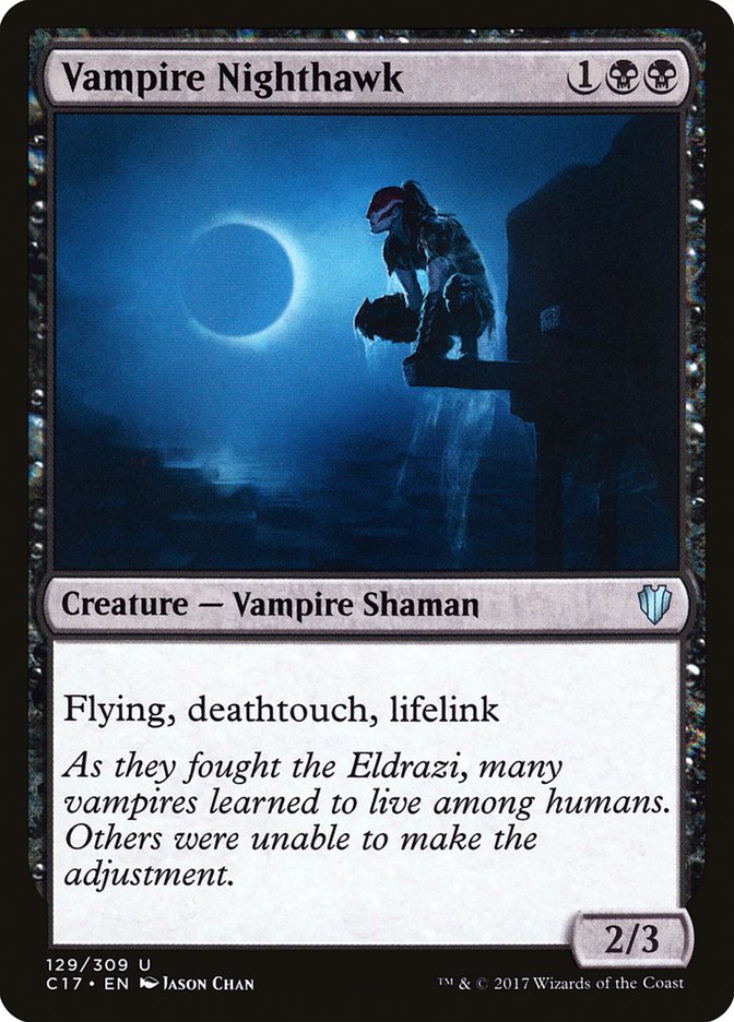 Vampire Nighthawk [Commander 2017] | Shuffle n Cut Hobbies & Games