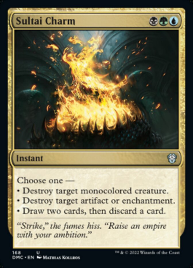 Sultai Charm [Dominaria United Commander] | Shuffle n Cut Hobbies & Games