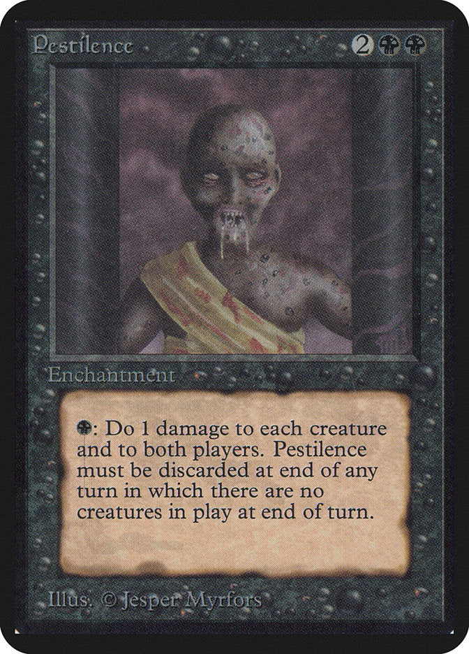 Pestilence [Alpha Edition] | Shuffle n Cut Hobbies & Games