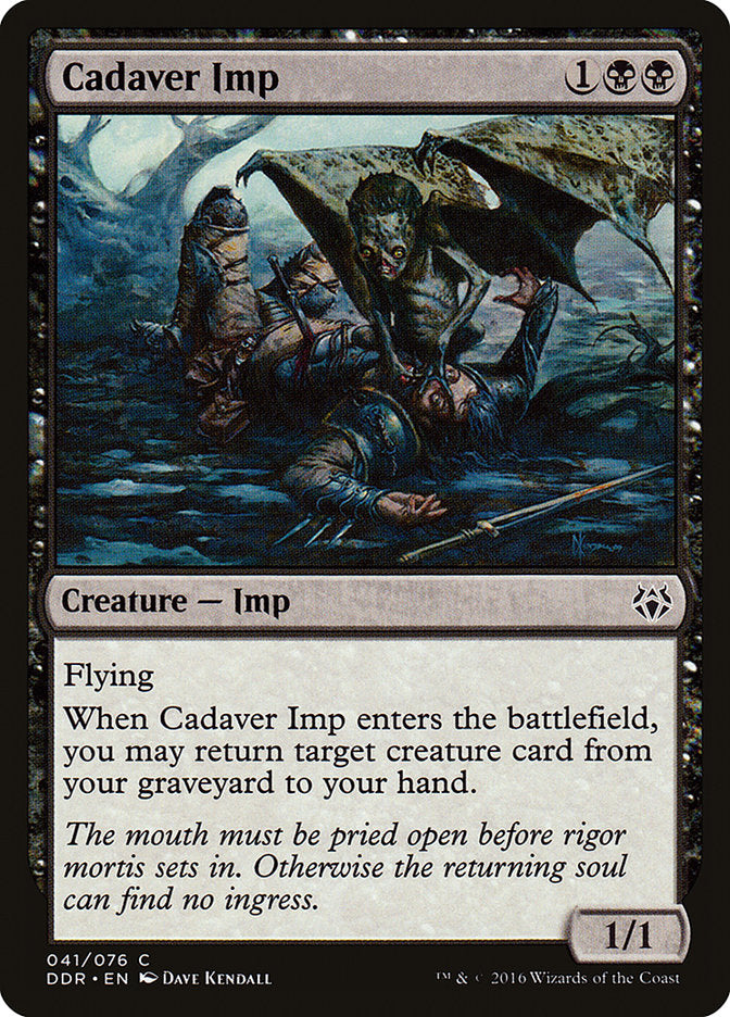 Cadaver Imp [Duel Decks: Nissa vs. Ob Nixilis] | Shuffle n Cut Hobbies & Games