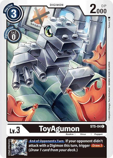 ToyAgumon [ST5-04] [Starter Deck: Machine Black] | Shuffle n Cut Hobbies & Games